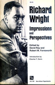 Cover of: Richard Wright, Impressions and Perspectives.
