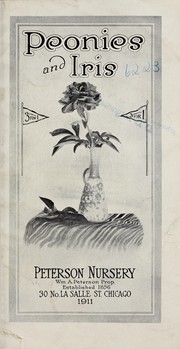 Cover of: Peonies and iris: guarantee 3 for 1