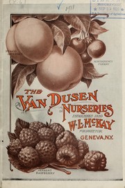 Cover of: The Van Dusen Nurseries, established 1839