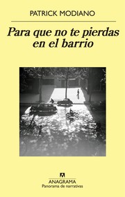 Cover of: Para que no te pierdas en el barrio