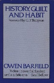 Cover of: History, guilt, and habit by Owen Barfield