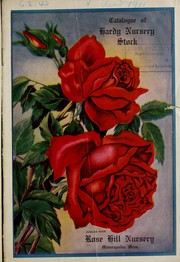 Cover of: Catalogue of hardy nursery stock for the northwest