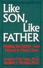 Front cover of Like Son, Like Father by Gregory Max Vogt