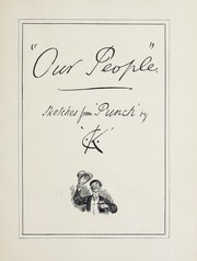Cover of: "Our people": sketches from "Punch"