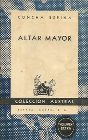 Cover of: Altar mayor.