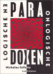 Cover of: Logische en Onlogische Paradoxen by 