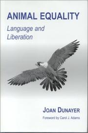 Cover of: Animal equality: language and liberation