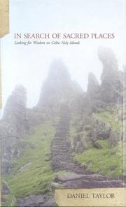 Cover of: In search of sacred places by Daniel Taylor