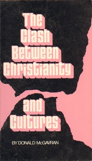 Cover of: The clash between Christianity and cultures