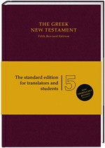 The Greek New Testament by American Bible Society.