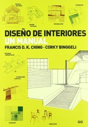 Cover of: Diseño de interiores : un manual