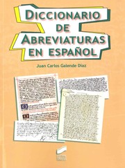 Cover of: Diccionario de abreviaturas en español by 