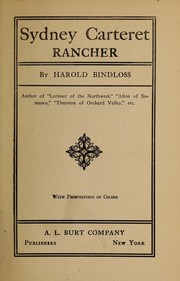 Cover of: Sydney Carteret rancher