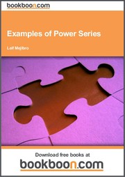 Cover of: Examples of Power Series