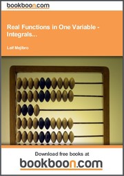 Cover of: Real Functions in One Variable - Integrals...