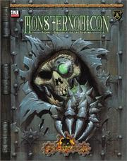 Cover of: Monsternomicon: Volume 1 Denizens of the Iron Kingdoms