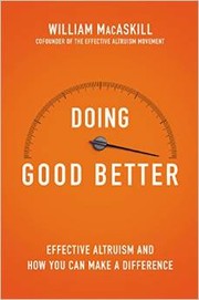 Doing Good Better by William MacAskill