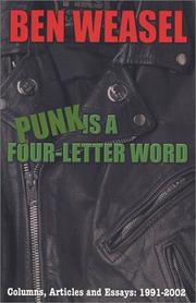 Cover of: Punk Is A Four-Letter Word