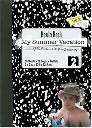 Cover of: My Summer Vacation: Poems 1994-2004