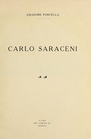 Carlo Saraceni by Amadore Porcella