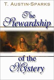 Cover of: Stewardship of the Mystery, The