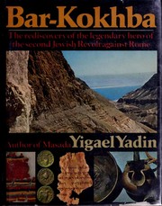 Cover of: Bar-Kokhba by Yigael Yadin, Yigael Yadin