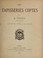Cover of: Les tapisseries coptes