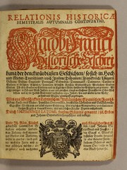 Cover of: Relationis historicae semestralis autumnalis continuatio