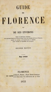 Guide de Florence et de ses environs ...