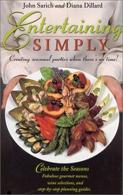 Cover of: Entertaining Simply