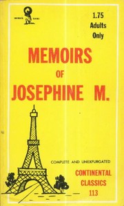 Cover of: Confessions of Josephine M. by Anonymous