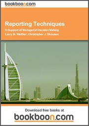 Cover of: Reporting Techniques In Support of Managerial Decision Making