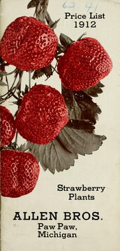 Cover of: Price list 1912: strawberry plants