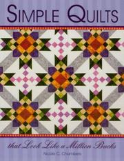 Cover of: Simple quilts that look like a million bucks