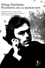 Cover of: Filosofía de la redención : edición original (1876)