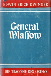 Cover of: General Wlassow: Eine Tragödie unserer Zeit.