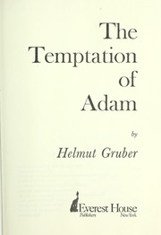 Cover of: The temptation of Adam