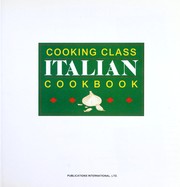 Cover of: Cooking Class Italian Cookbook | 