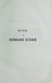 Cover of: Manuel de pathologie externe by Georges Bouilly, Paul Reclus