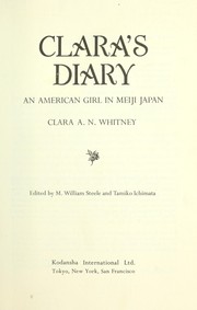 Cover of: Clara's diary: an American girl in Meiji Japan