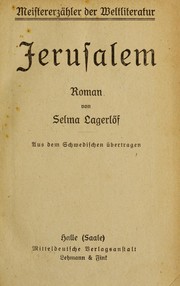 Cover of: Jerusalem: Roman