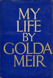 Cover of: My life by Golda Meir