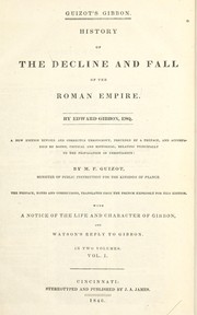 Cover of: The history of the decline and fall of the Roman empire