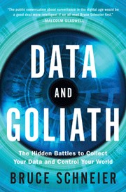 Cover of: Data and Goliath by 