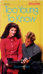 Cover of: Too Young to Know by Elisabeth Ogilvie