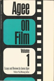 Cover of: Agee on film