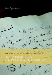 Cover of: Ayaviri en los inicios de la República (1832-1857): Segundo Libro de Fábrica de la Parroquia San Francisco de Asís
