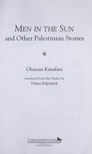Cover of: Men in the sun : and other Palestinian stories by 