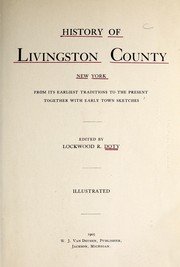 History of Livingston County, New York by Lockwood Richard Doty