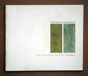 Cover of: The Anecdote and its Shadow